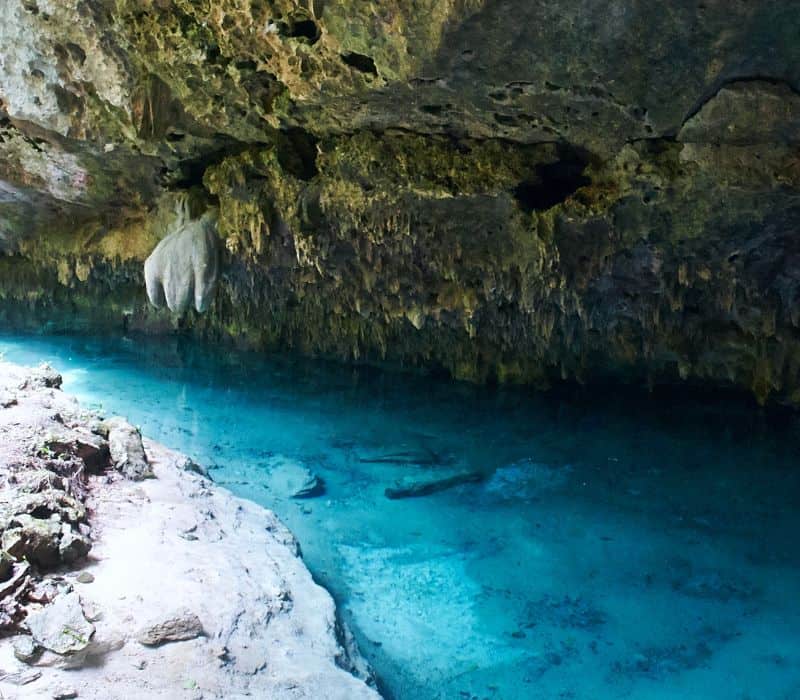 sac actun cenote pet cemetery